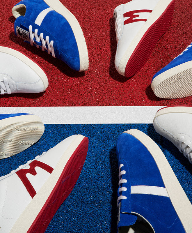 Karhu sneakers Trampas Friendship pack. Honouring the frienship between Finland and Japan