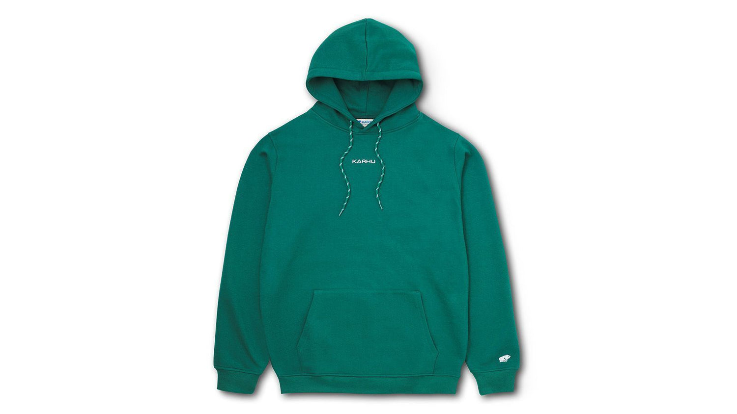 Karhu LOGO HOODIE - AVENTURINE / FOGGY DEW KA00170-AVFD