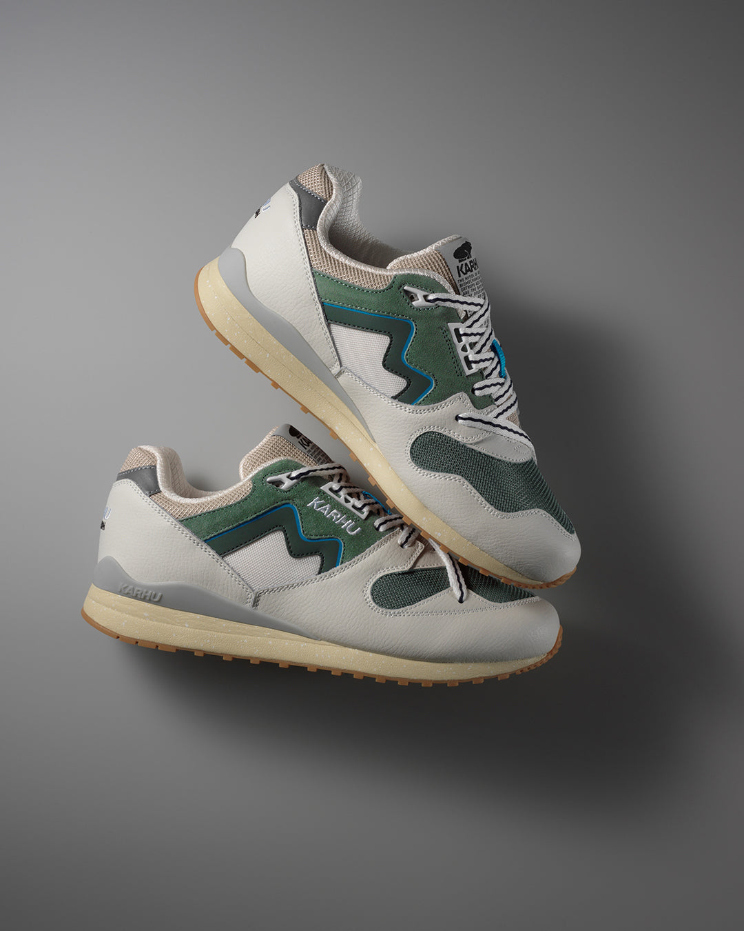 karhu fusion 2.0 lily white piquant grey