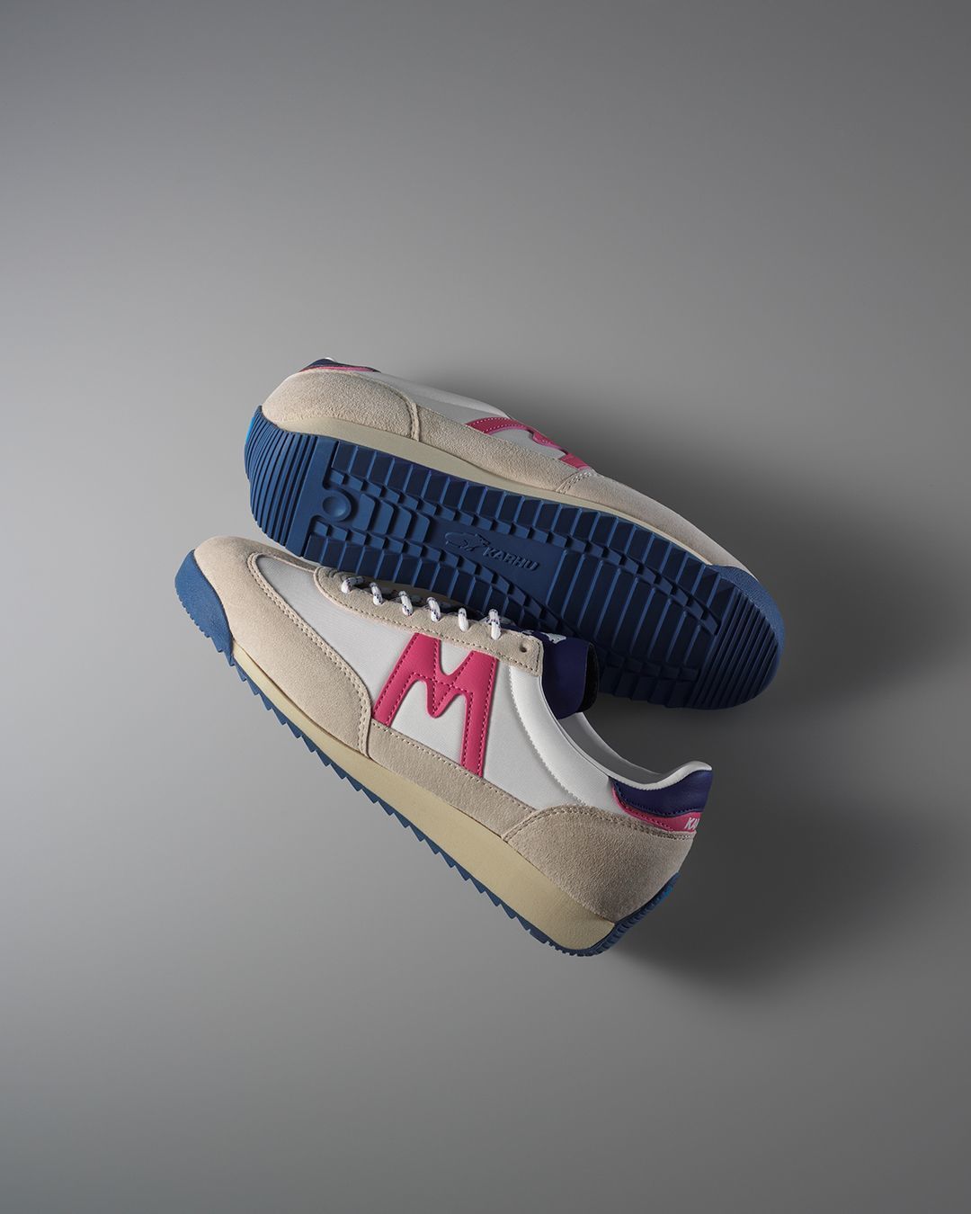 karhu mestari whitecap gray hot pink