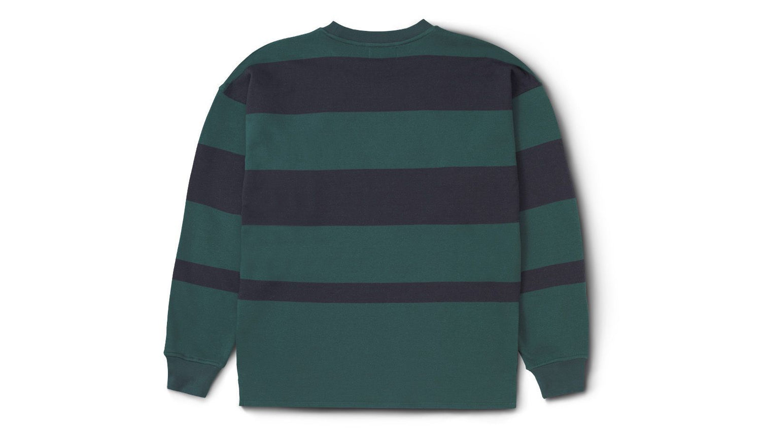 UNI STRIPED SWEATSHIRT - JUNE BUG / INDIA INK