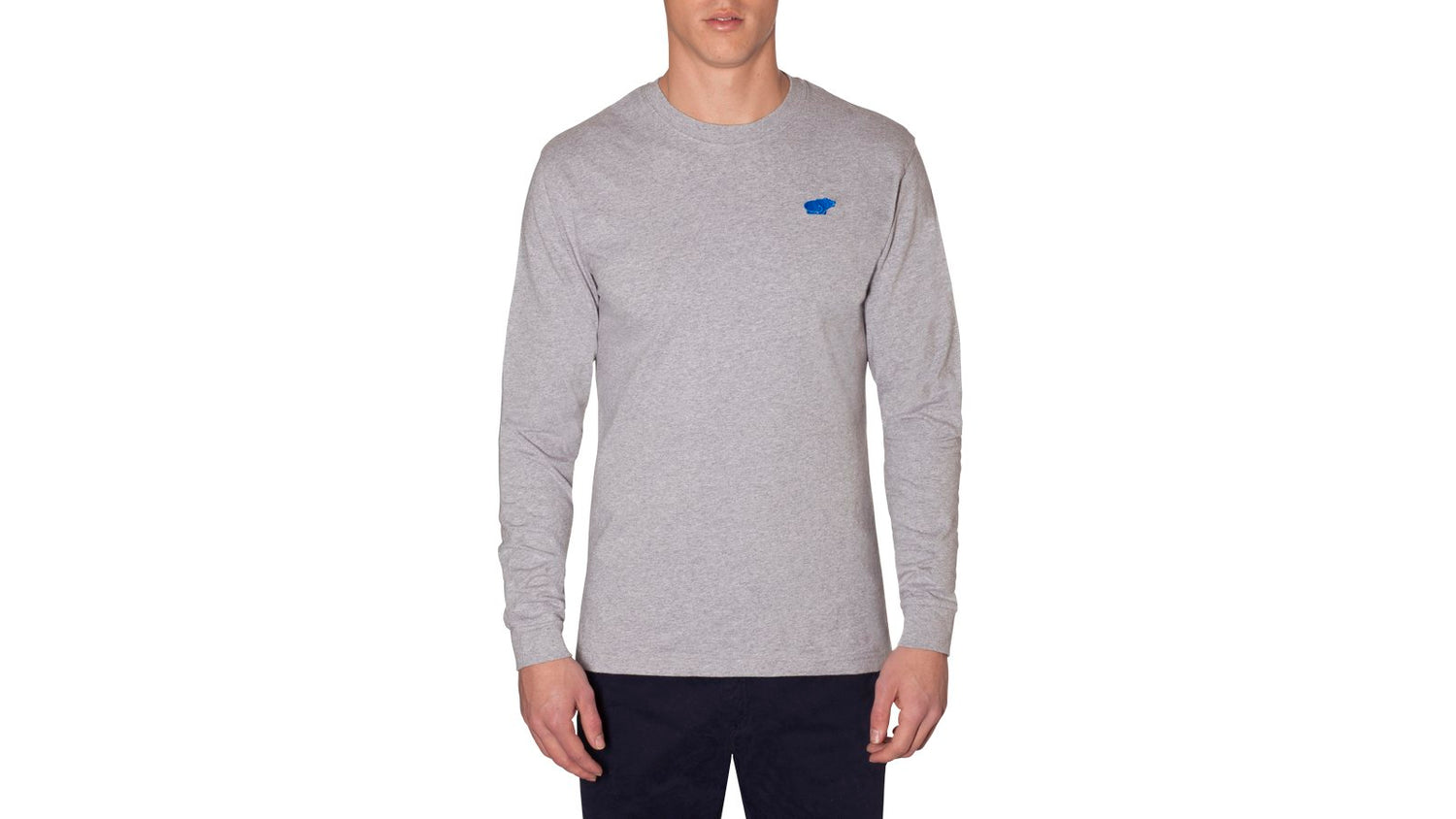 Karhu Air Cushion LS Tshirt Heather Grey On Body